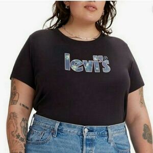 Levi's Short Sleeve Round Neck Tee W/ Screen-printed Signature Logo